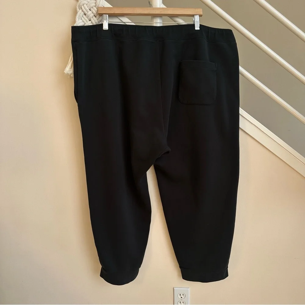 Polo Ralph Lauren Performance Double Knit Drawstring Jogger Pants Black Size 4XB